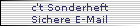 c't Sonderheft
Sichere E-Mail