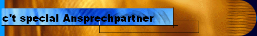 c't special Ansprechpartner